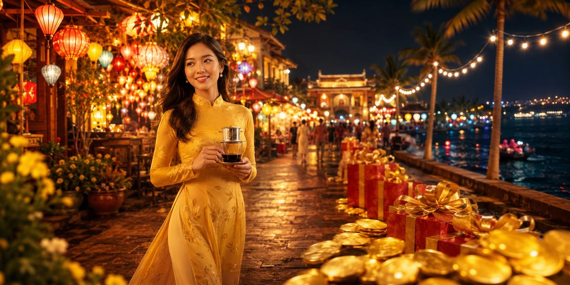 Buổi chiều tại Huế, người dùng kiểm tra kết quả trên điện thoại